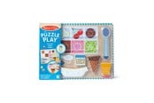 Puslespill - Melissa & Doug Wooden Magnetic Puzzle Playset Ice Cream Tre - 6075153