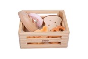 Treleker - Classic World Wooden Crate with Bread - 50644