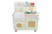 Treleker - Classic World Wooden Kitchen with Accessories - 14pcs. - 50641