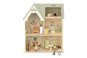 Treleker - Classic World Wooden Dollhouse Cottage - 50638
