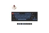 Tastatur - Keychron Q7 QMK Wired - Gateron G Pro Brown - Gamingtastatur - Uten numpad - Nordisk - Svart - Q7-M3-BO