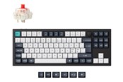 Tastatur - Keychron Q3 MAX 80% Knob Wireless Tri-Mode QMK/VIA - Gateron Jupiter Banana - ND - Gamingtastatur - Uten numpad - Nordisk - Svart - Q3M-M4-BO