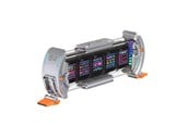 Værstasjon - Divoom Times Gate II Cyberpunk Digital Clock - Grey - 90100058289
