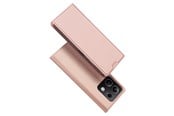 Mobil - Deksel og etui - Dux Ducis Skin Pro Case with Flip and Card Slot for Xiaomi Redmi Note 13 5G - Pink - 6934913009123