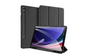 Nettbrett - Deksler og etui - Dux Ducis Domo Samsung Galaxy Tab S9 FE Stand Case - Black - 6934913024546