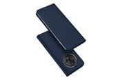 Mobil - Deksel og etui - Dux Ducis Skin Pro Case for Honor Magic5 Flip Cover Card Wallet Stand Blue - 6934913028117
