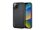 Mobil - Deksel og etui - Dux Ducis Fino Case Cover Covered With Nylon Material iPhone 14 Plus Black - 6934913036822
