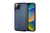 Mobil - Deksel og etui - Dux Ducis Fino Case Cover Covered With Nylon Material iPhone 14 Plus Blue - 6934913036839