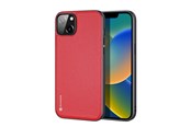 Mobil - Deksel og etui - Dux Ducis Fino Case Cover Covered With Nylon Material iPhone 14 Plus Red - 6934913036846