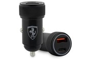 Mobil - Adaptere og ladere - Ferrari PD-QC 3.0 20W Fast Charge Car Charger - Black - 3666339121266