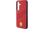 Mobil - Deksel og etui - Ferrari Big SF Perforated Case for Samsung Galaxy S24 - Red - 3666339242503
