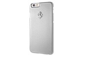 Mobil - Deksel og etui - Ferrari Perforated Aluminum case for iPhone 6 / 6S - silver - 3700740373064