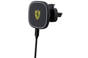 Mobil - Adaptere og ladere - Ferrari 2023 Collection MagSafe Inductive 15W Car Charger for Air Vent - Black - 3666339170318