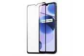 Mobil - Beskyttelsesglass - Dux Ducis 9D Tempered Glass durable 9H tempered glass for full screen with bezel Realme C35 black (case friendly) - 6934913039823