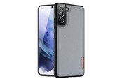 Mobil - Deksel og etui - Dux Ducis Fino Case Cover Covered With Nylon Material Samsung Galaxy S22+ (S22 Plus) Blue - 6934913043523
