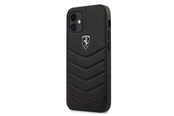 Mobil - Deksel og etui - Ferrari Off Track Quilted Case for iPhone 12 mini - Black - 3700740479476