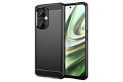 Mobil - Deksel og etui - Hurtel Carbon Case for OnePlus Nord CE 3 Flexible Silicone Carbon Cover Black - 9145576274651