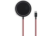 Mobil - Adaptere og ladere - Ferrari 15W MagSafe Wireless Charger - Black - 3666339121280