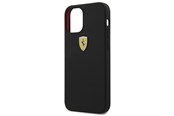 Mobil - Deksel og etui - Ferrari On Track Silicone Case for iPhone 12 mini - Black - 3700740483466