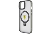 Mobil - Deksel og etui - Ferrari Ring Stand 2023 Collection MagSafe Case for iPhone 15 - Clear - 3666339170929