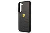 Mobil - Deksel og etui - Ferrari On Track Real Carbon Case for Samsung Galaxy S22+ - Black - 3666339044718