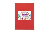Kreative leker - Colorations - Foam Sheets Red 10 pcs. - CHCLFMRE