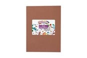 Kreative leker - Colorations - Foam Sheets Brown 10 pcs. - CHCLFMBR