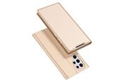 Mobil - Deksel og etui - Dux Ducis  Skin Pro Holster Case Flip Cover Samsung Galaxy S22 Ultra Gold - 6934913044117