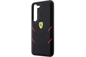 Mobil - Deksel og etui - Ferrari Hot Stamp Lines Case for Samsung Galaxy S23+ - Black - 3666339117177