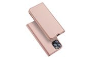 Mobil - Deksel og etui - Dux Ducis Skin Pro Holster Case Flip Cover iPhone 13 Pro Max Pink - 6934913047026