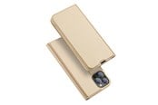 Mobil - Deksel og etui - Dux Ducis Skin Pro Holster Case Flip Cover iPhone 13 Pro Max Gold - 6934913047033