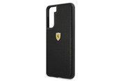 Mobil - Deksel og etui - Ferrari On Track Perforated Case for Samsung Galaxy S21+ - Black - 3700740496435