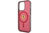 Mobil - Deksel og etui - Ferrari Translucent MagSafe Case for iPhone 14 Pro Max - Red - 3666339121006