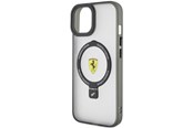 Mobil - Deksel og etui - Ferrari Ring Stand 2023 Collection MagSafe Case for iPhone 15 - Black - 3666339170882