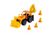 Leketøysbil - Cavallino Toys Cavallino Grip Excavator Tractor with Rubber Tires 38.5cm - 2763CN01