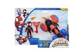 Figurer - Marvel Spidey And His Amazing Friends 3" Miles Techno Racer Vehicle - G24605X00