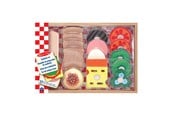 Treleker - Melissa & Doug Wooden Sandwich Making Play Set - 6073559
