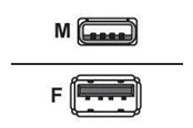 USB - Sharkoon - USB extension cable - USB to USB - 2 m - 4044951015412