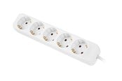 Strømkabel (ekstern) - Lanberg - power strip - 2500 Watt - PS0-05F-0300-W