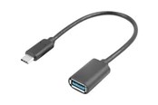 USB - Lanberg - USB-C adapter - USB-C to USB Type A - 15 cm - AD-UC-UA-04
