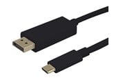 Skjermkabel - Deltaco - DisplayPort cable - USB-C to DisplayPort - 50 cm - USBC-DP50