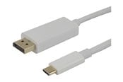 Skjermkabel - Deltaco - video adapter cable - USB-C to DisplayPort - 2 m - USBC-DP200A