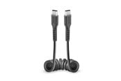 USB - SBS TECABLETYPCCSK USB-C spiral cable - USB-C 0.5m - black - TECABLETYPCCSK