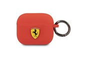 Mobil - Deksel og etui - Ferrari Silicone Case for AirPods 3 - Red - 3666339009625