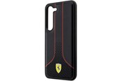 Mobil - Deksel og etui - Ferrari Perforated 296 P Case for Samsung Galaxy S23 - Black - 3666339117139