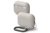 Mobil - Deksel og etui - Ringke Silicone Case for AirPods Pro 3 - Beige - 8800293859420