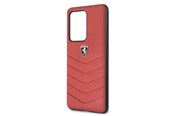 Mobil - Deksel og etui - Ferrari Heritage Quilted case for Samsung Galaxy S20 Ultra - red - 3700740473702