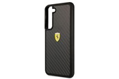 Mobil - Deksel og etui - Ferrari On Track Real Carbon Case for Samsung Galaxy S22 - Black - 3666339044701