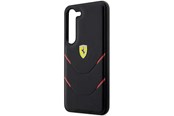 Mobil - Deksel og etui - Ferrari Hot Stamp Lines Case for Samsung Galaxy S23 - Black - 3666339117160