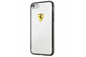 Mobil - Deksel og etui - Ferrari Racing Shield Case for iPhone 7 / 8 / SE 2020 / SE 2022 - Transparent Black - 3700740392300